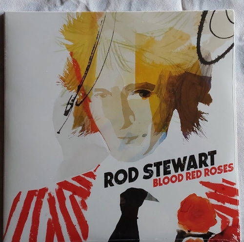 Rod Stewart Blood Red Roses 2LP