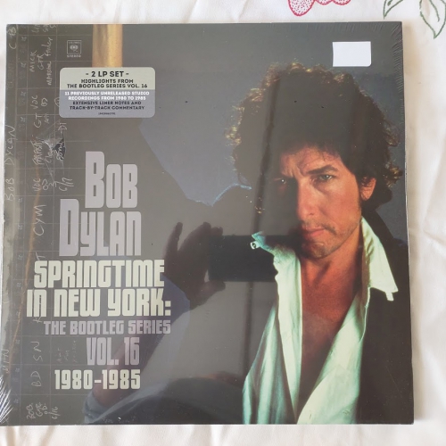 Bob Dylan Springtime in New York 2 LP winyl folia