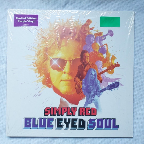Simply Red Blue Eyed Soul purple vinyl