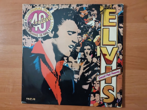 Elvis Presley 40 Orginal Tracks Hits 2LP pink Vinyl