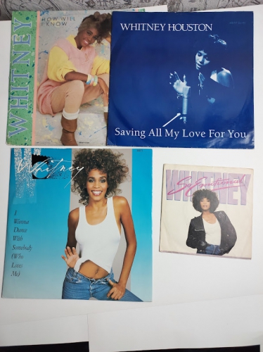 Whitney Houston single 12 '3 szt + singiel 7 '
