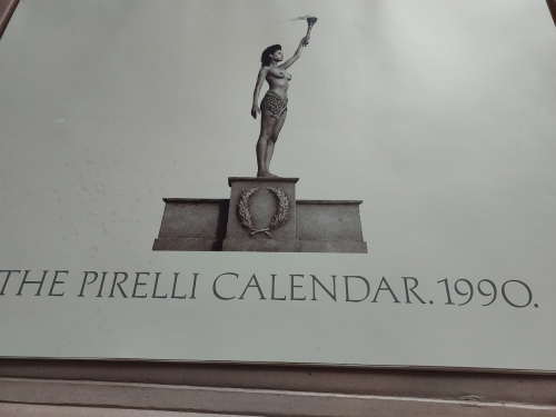 Kalendarz Pirelli 1990