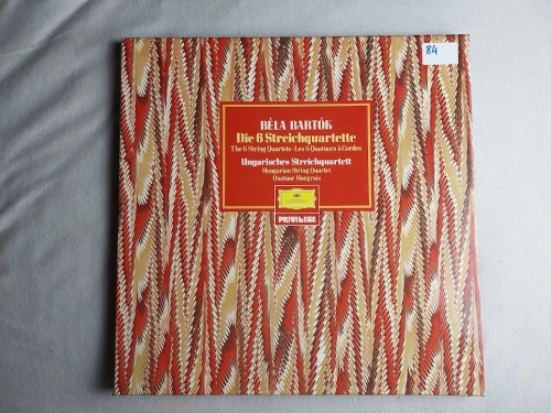 Bela Bartok The 6 string Quartets 3 LP