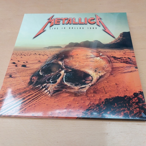 Metallica Live in Dallas 1989  Blue Vinyl
