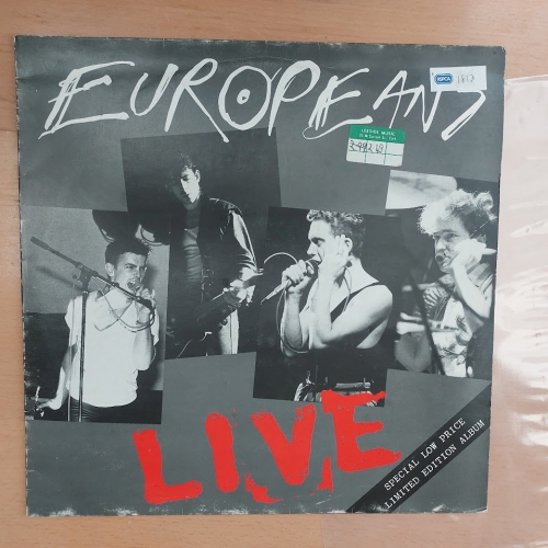 Europeans Live vinyl