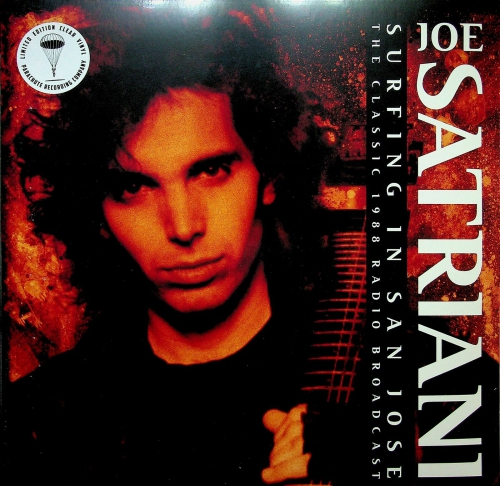 Joe Satriani Surfing in San Jose the classic 1988 radio broadcast 2LP