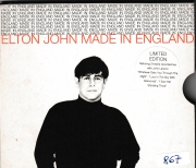 Elton John Made in England limited Edition   2 Single