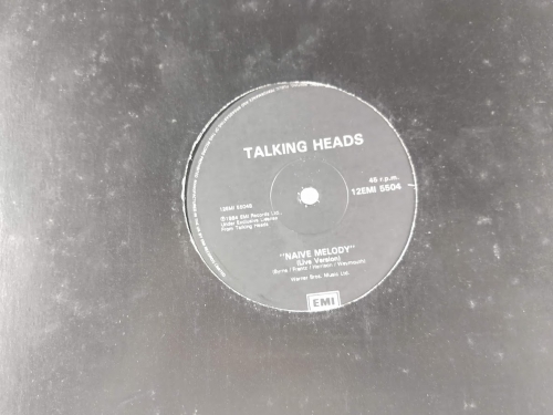 Talking Heads slippery people singiel 12\'