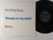 Pet Shop Boys Always on my mind remix singiel 12\'