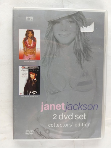 Janet Jackson 2DVDset collectors\' edition