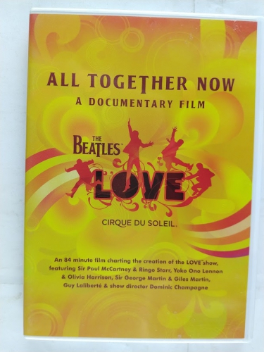 The Beatles All Together Now Love DVD