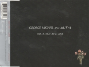 George Michael and Mutya This is not Real Love singiel czarny  CD