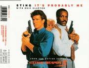 Sting It\'s Probably Me Lethal Weapon 3 singiel CD