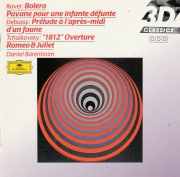 Ravel; Bolero Debussy Prelude a lapres -midi, Tchaikovsky 1812 Overture