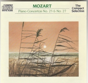 Mozart Piano Concertos no25 & no 27 CD