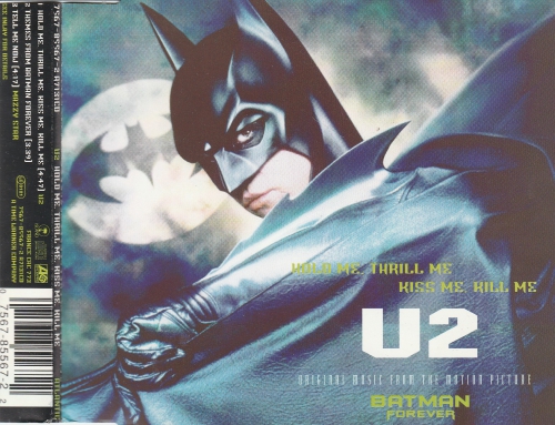 U2   Batman forever singiel CD