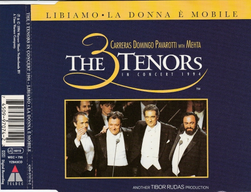 The Tenors in concert 1994 singiel CD