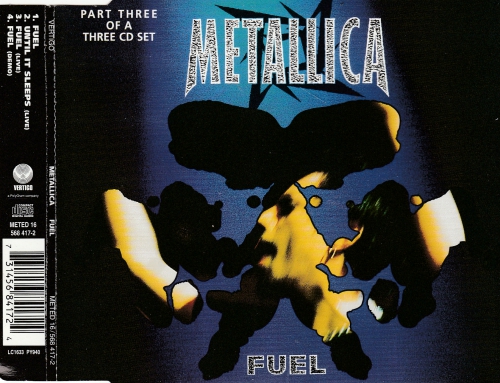 Metallica Fuel singiel CD