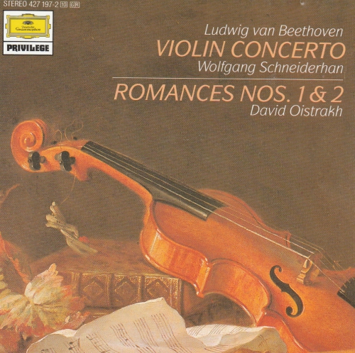 Ludvig van Beethoven Violin concerto  romances nos 1&2