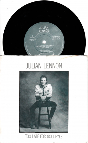 Julian Lennon too late for goodbyes/well i dont know singiel 7\'