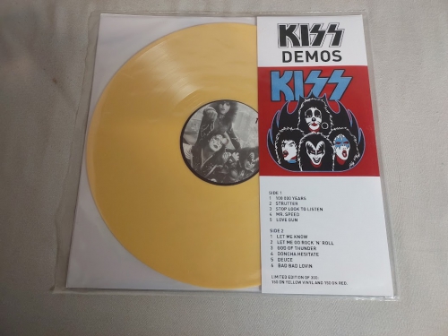 KISS Demos Yellow vinyl