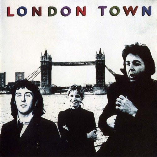 WINGS Paul McCartney  London Town + plakat